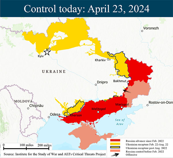 The RussiaUkraine War Report Card, April 23, 2024 Russia Matters